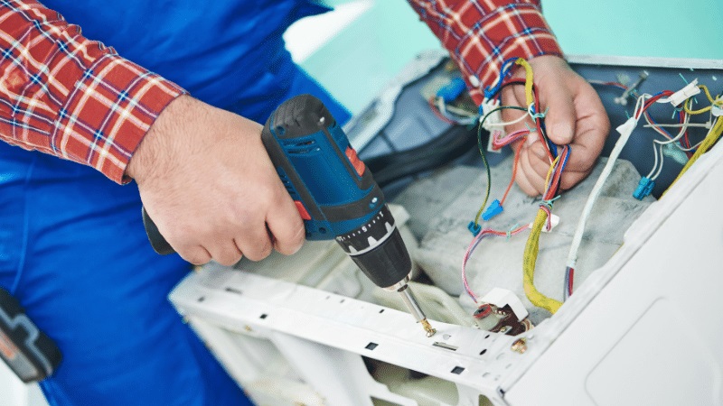 Silivri Termoteknik Termoteknik çamaşır makinesi kart tamiri – Su almama arızası orijinal parça ile giderildi. - Teknik servis örneği